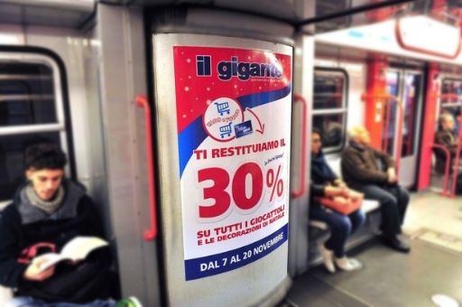 Affissioni pubblicitarie metro, Zetamedia Centro Comunicazione Parma