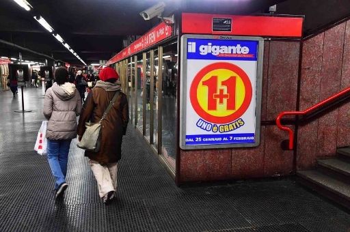 Affissioni pubblicitarie outdoor metropolitana, Zetamedia Centro Comunicazione Parma